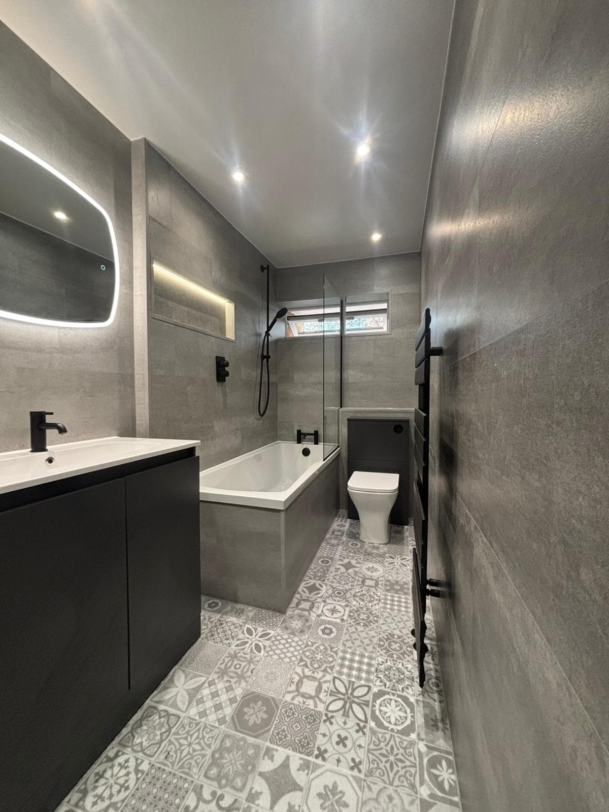 Photo from a completed bathroom installation by Gateshead Bathrooms