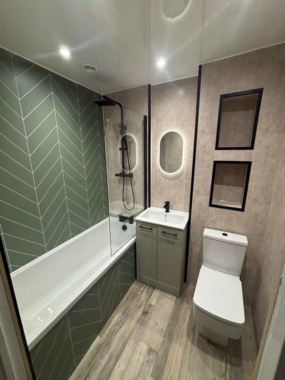 Photo from a completed bathroom installation by Gateshead Bathrooms