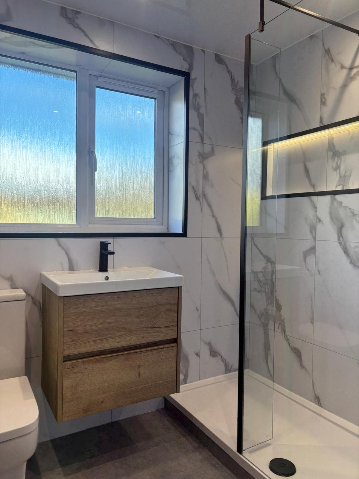 Photo from a completed bathroom installation by Gateshead Bathrooms