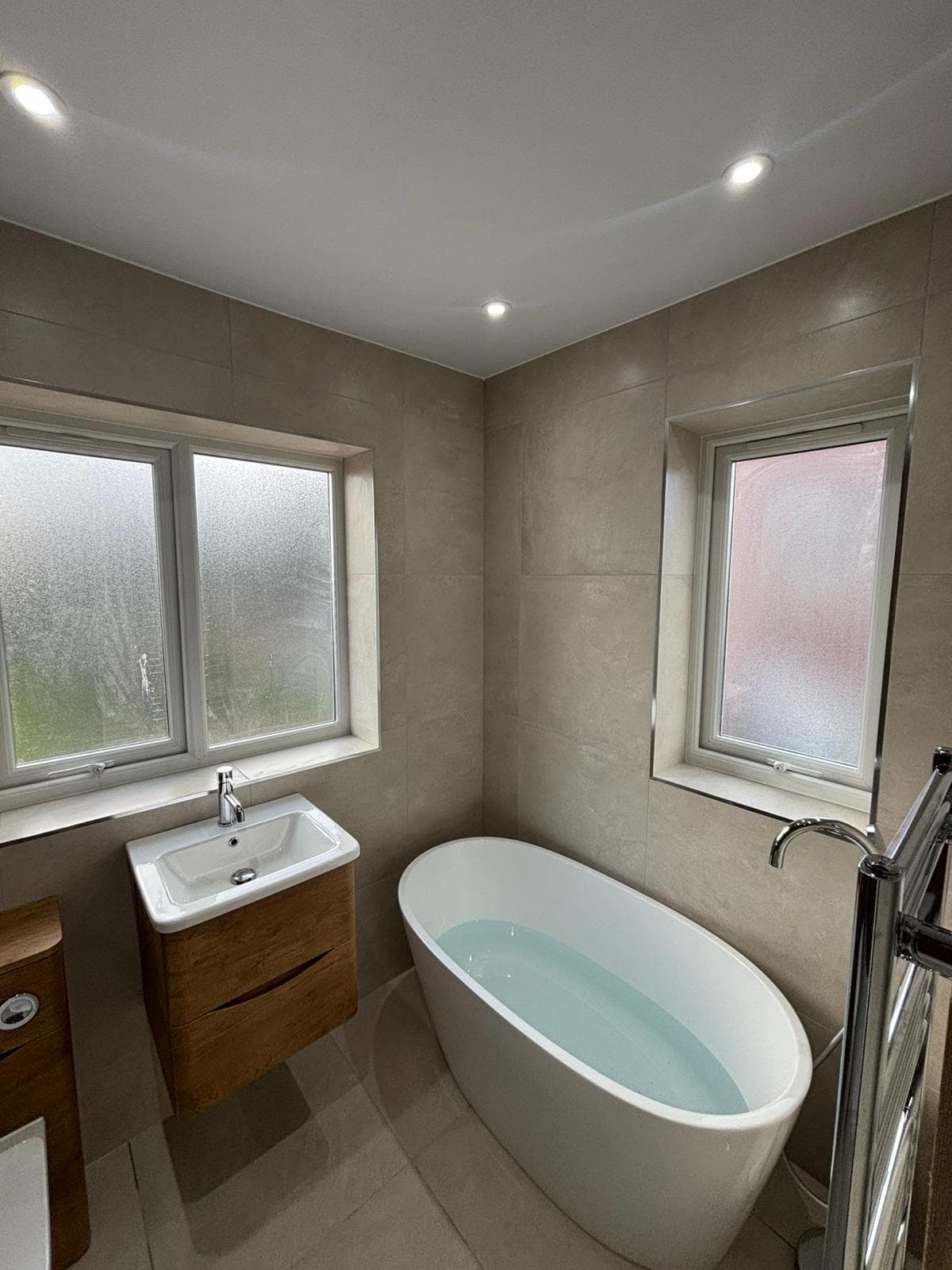 Photo from a completed bathroom installation by Gateshead Bathrooms