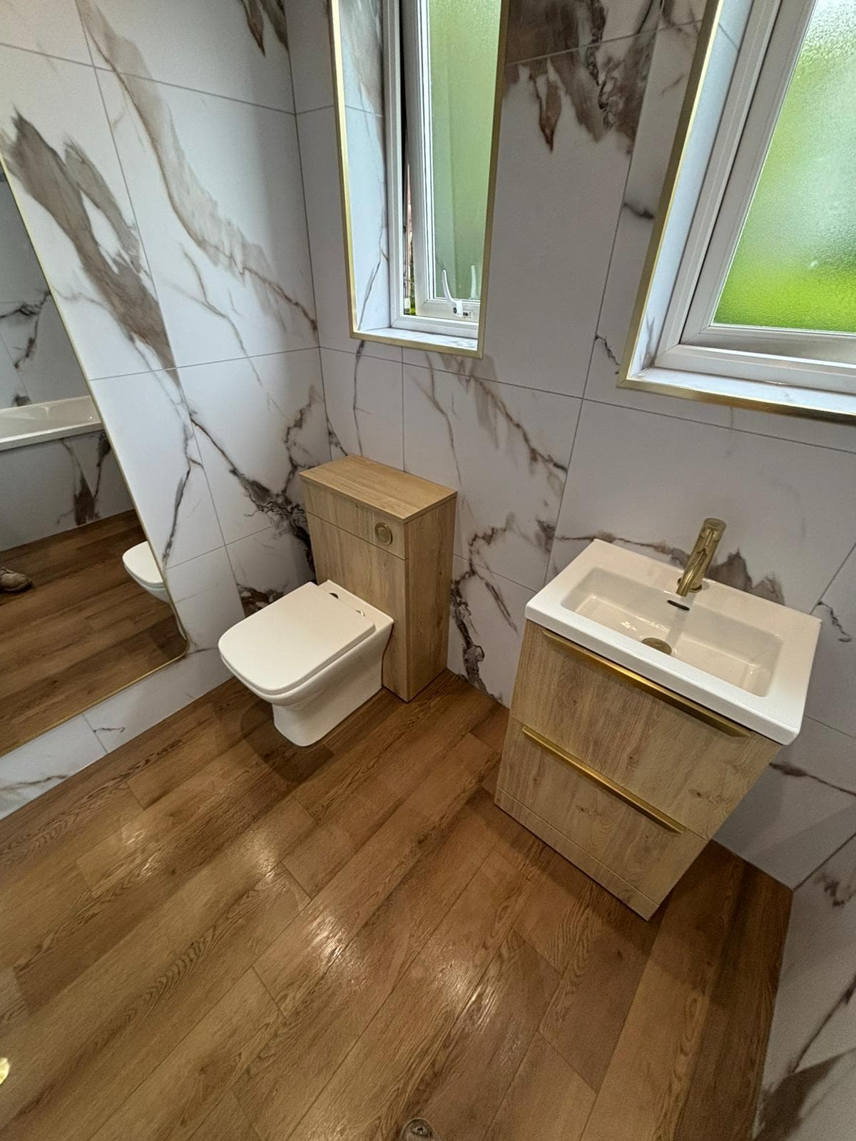 Photo from a completed bathroom installation by Gateshead Bathrooms