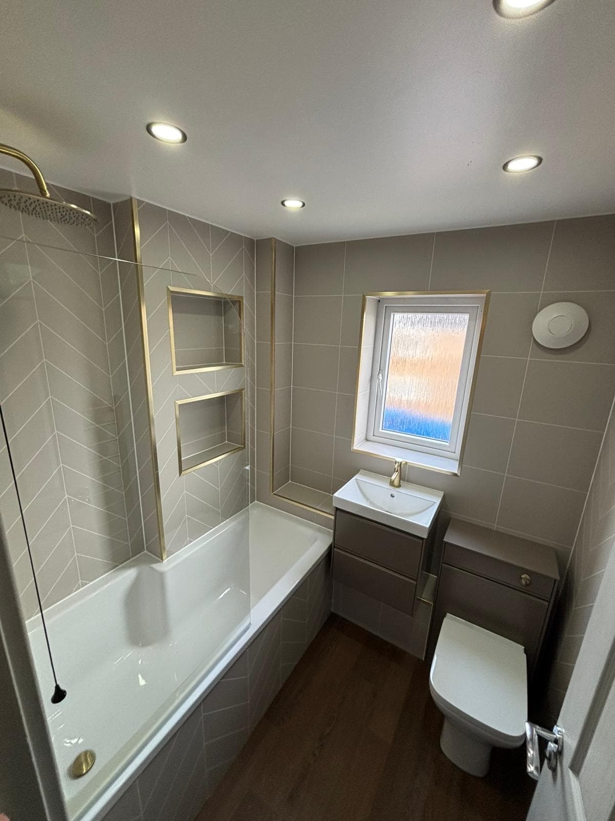 Photo from a completed bathroom installation by Gateshead Bathrooms