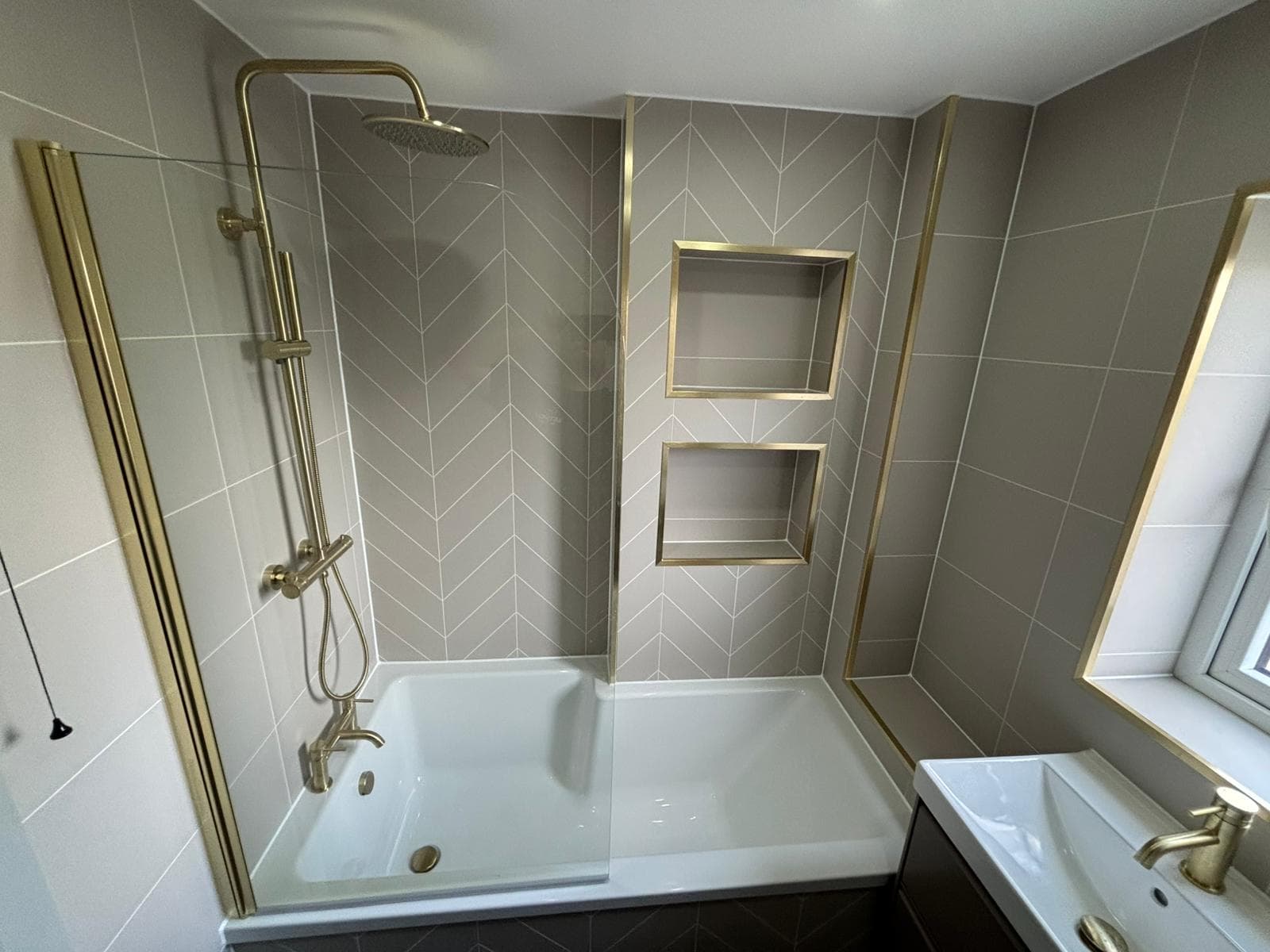 Photo from a completed bathroom installation by Gateshead Bathrooms