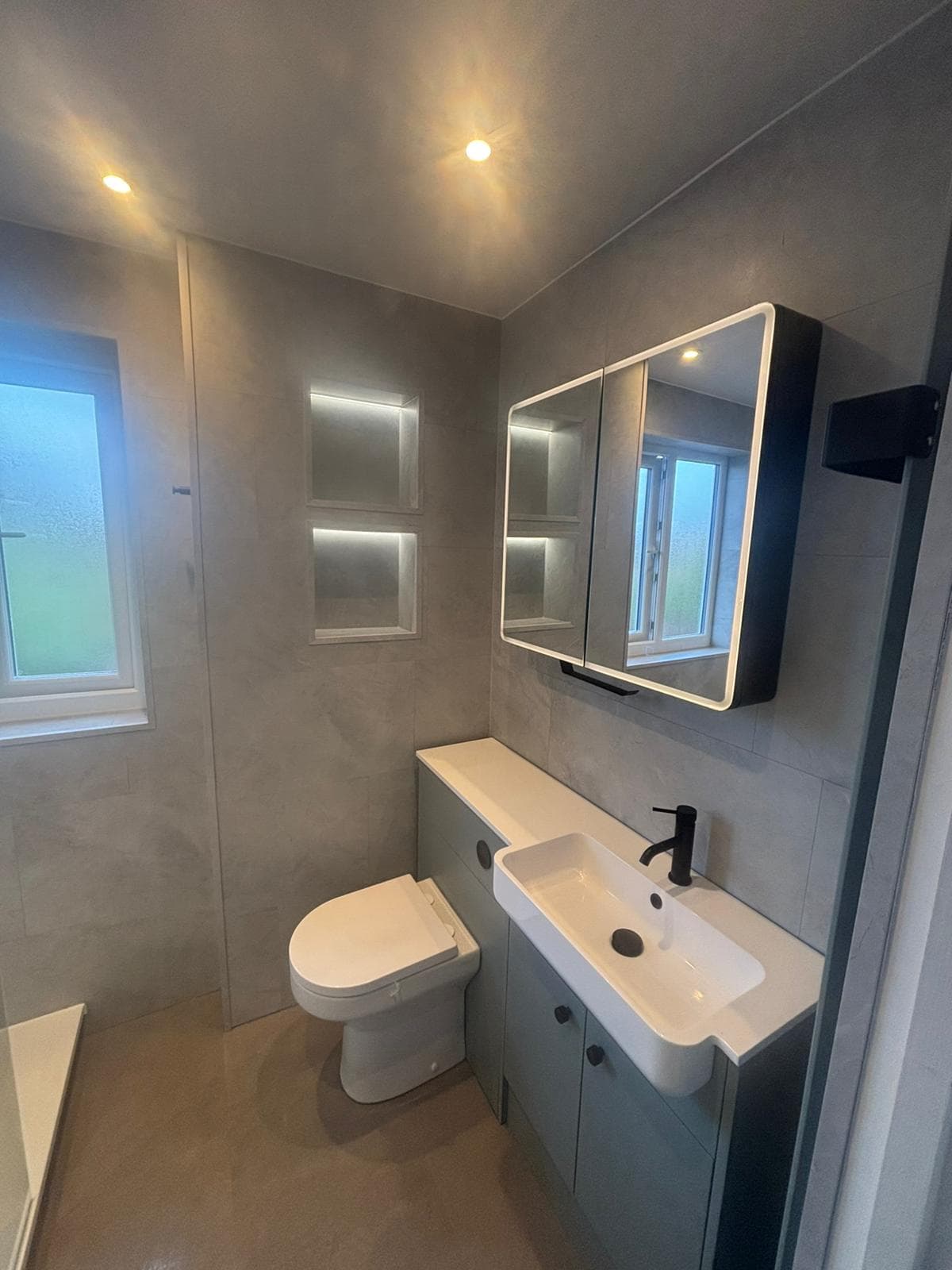 Photo from a completed bathroom installation by Gateshead Bathrooms