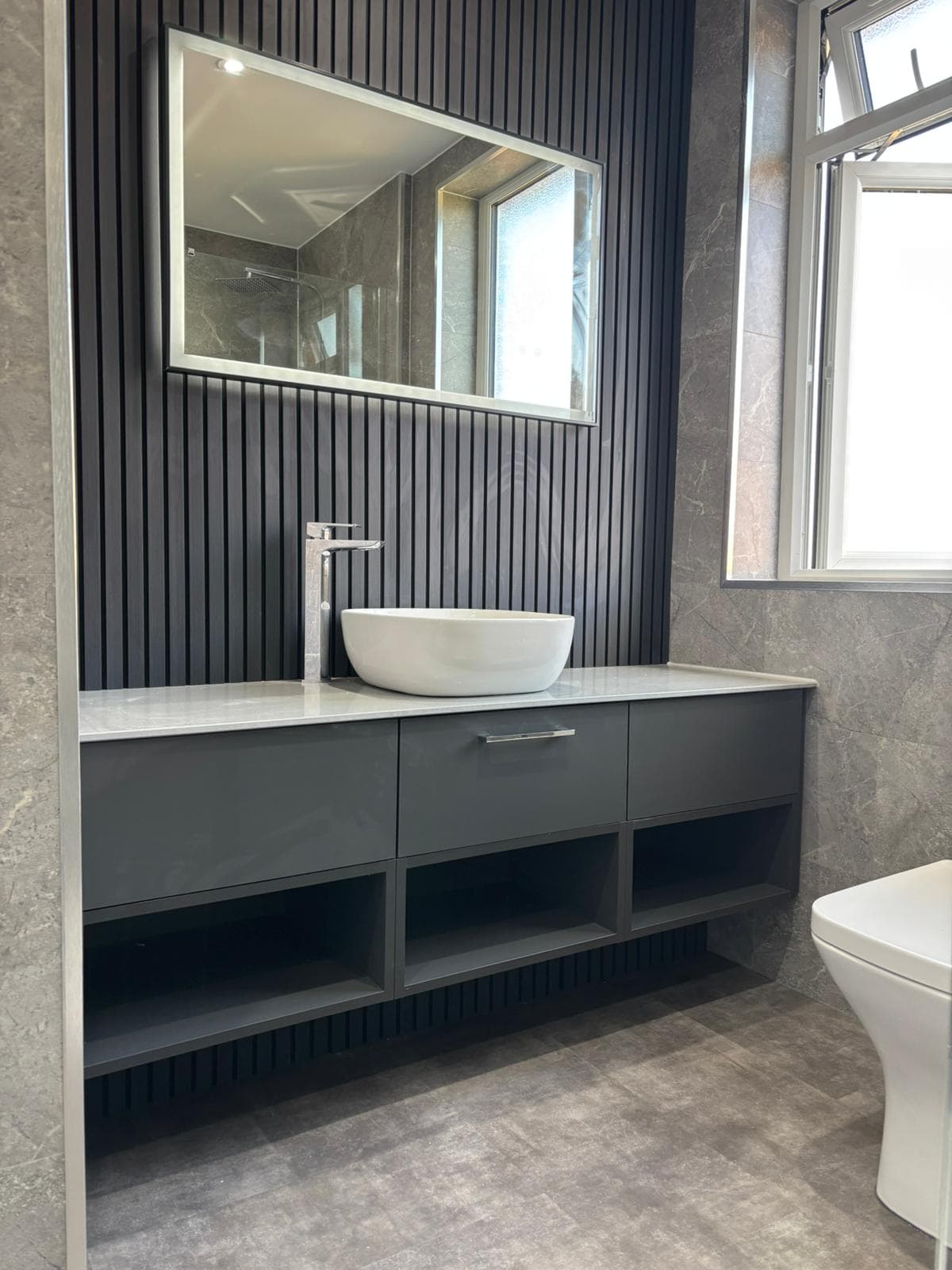 Photo from a completed bathroom installation by Gateshead Bathrooms