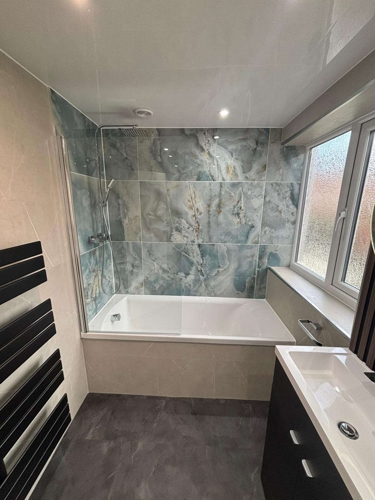 Photo from a completed bathroom installation by Gateshead Bathrooms