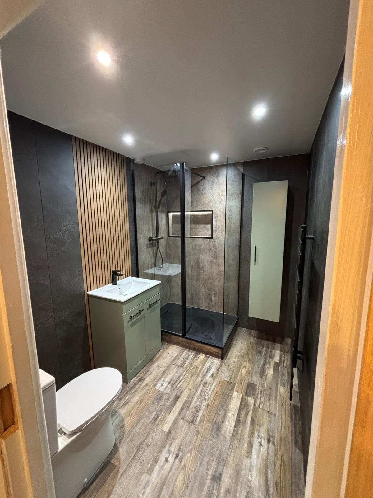 Photo from a completed bathroom installation by Gateshead Bathrooms