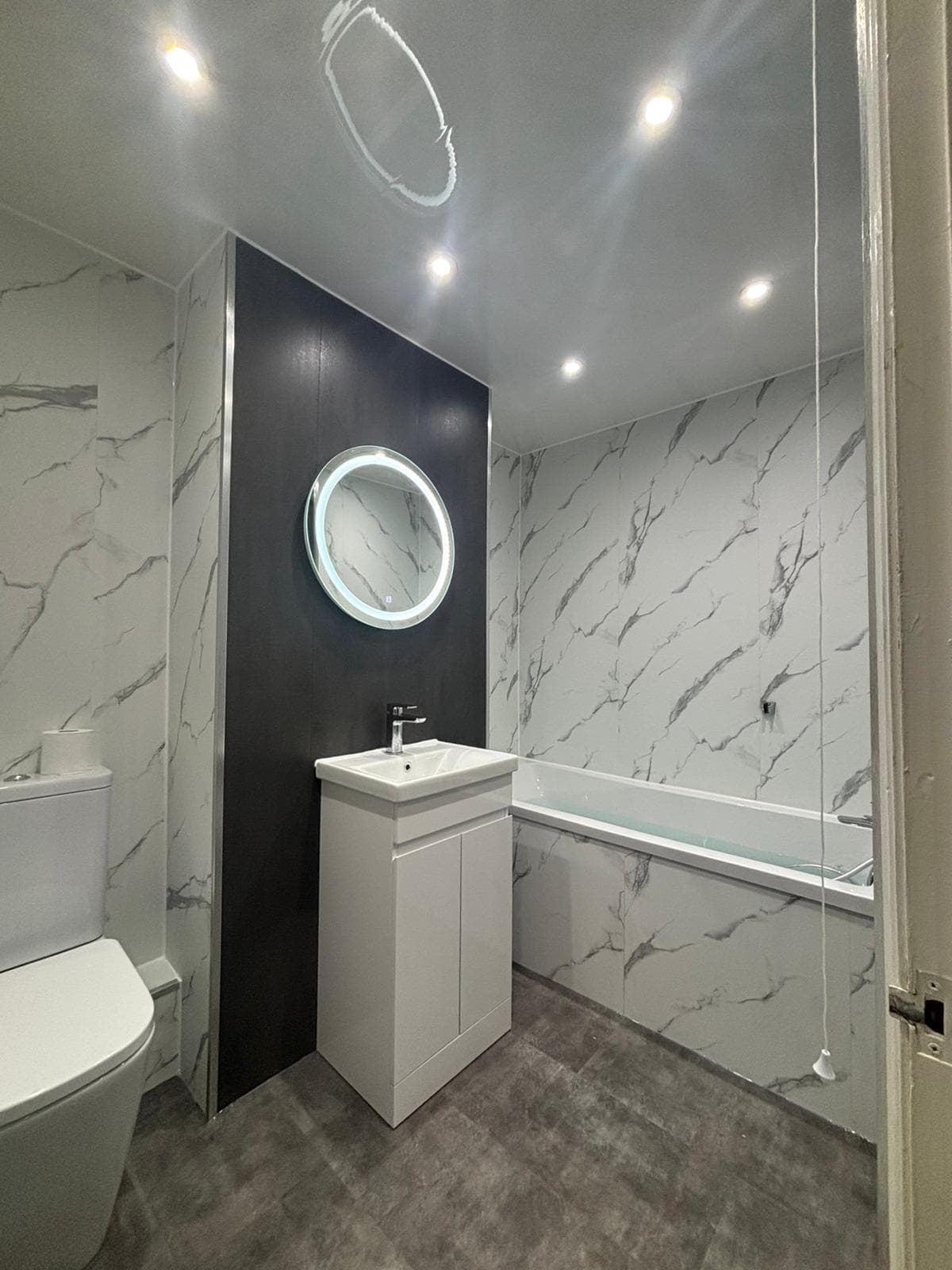 Photo from a completed bathroom installation by Gateshead Bathrooms