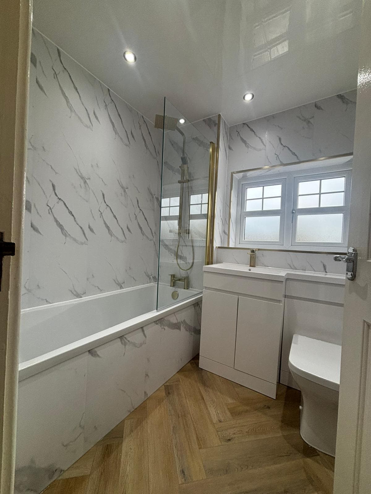 Photo from a completed bathroom installation by Gateshead Bathrooms