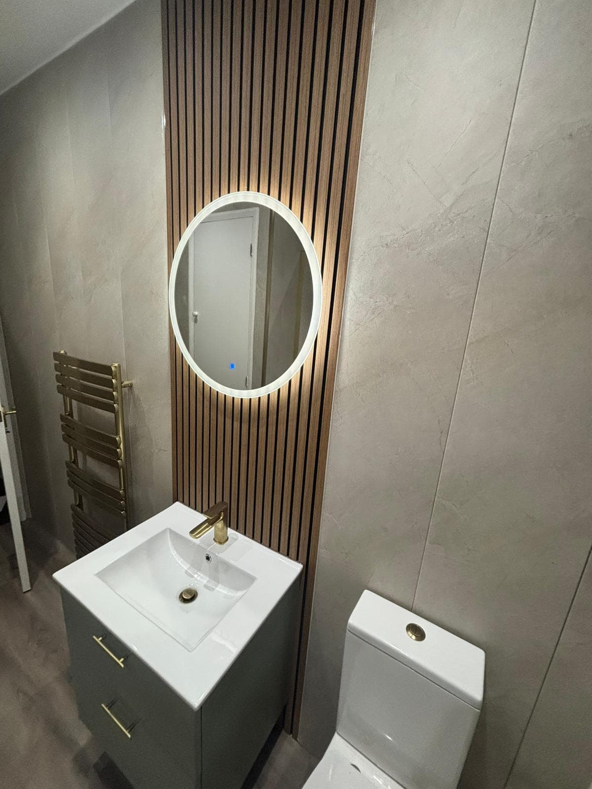 Photo from a completed bathroom installation by Gateshead Bathrooms