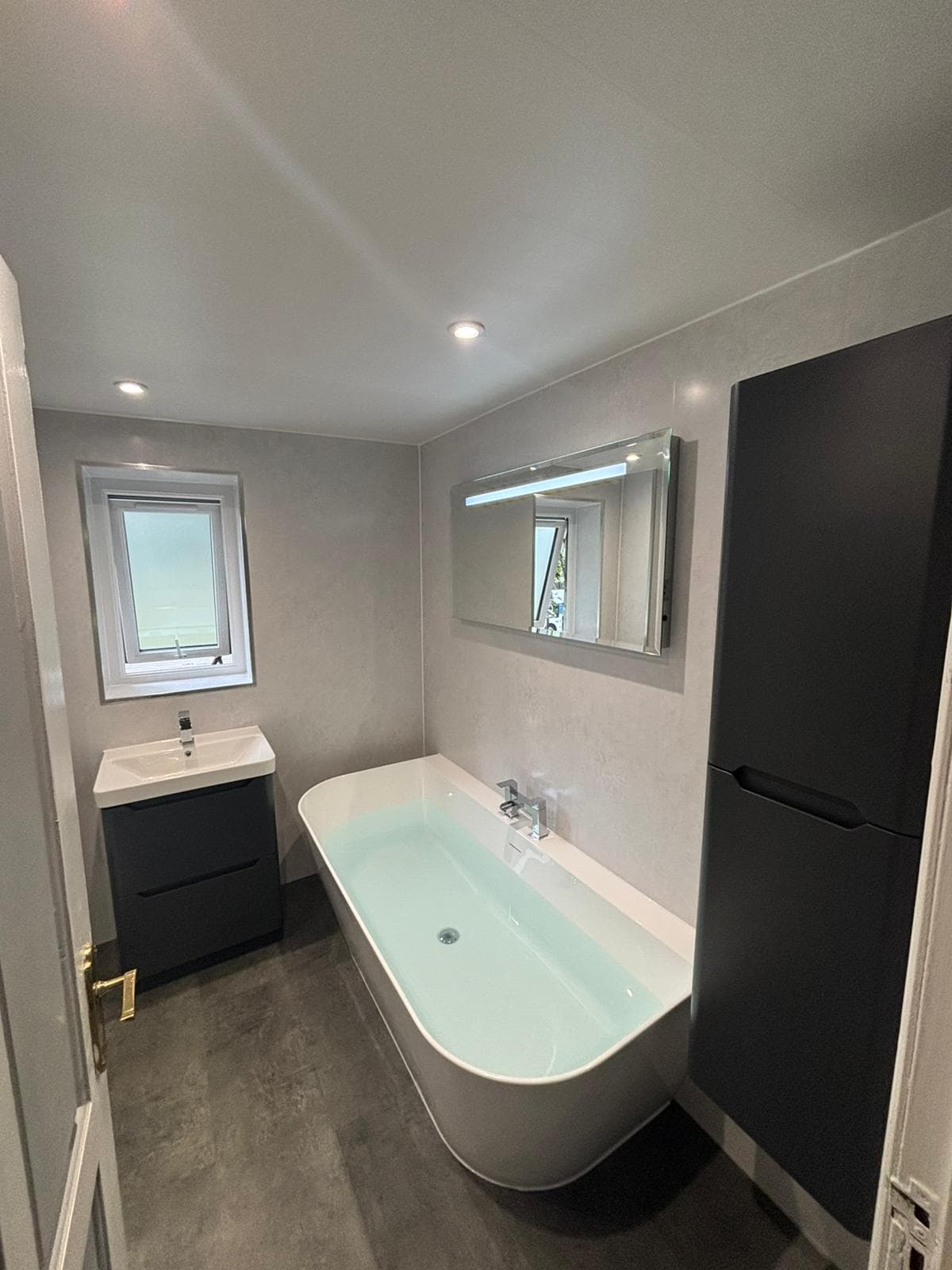 Photo from a completed bathroom installation by Gateshead Bathrooms