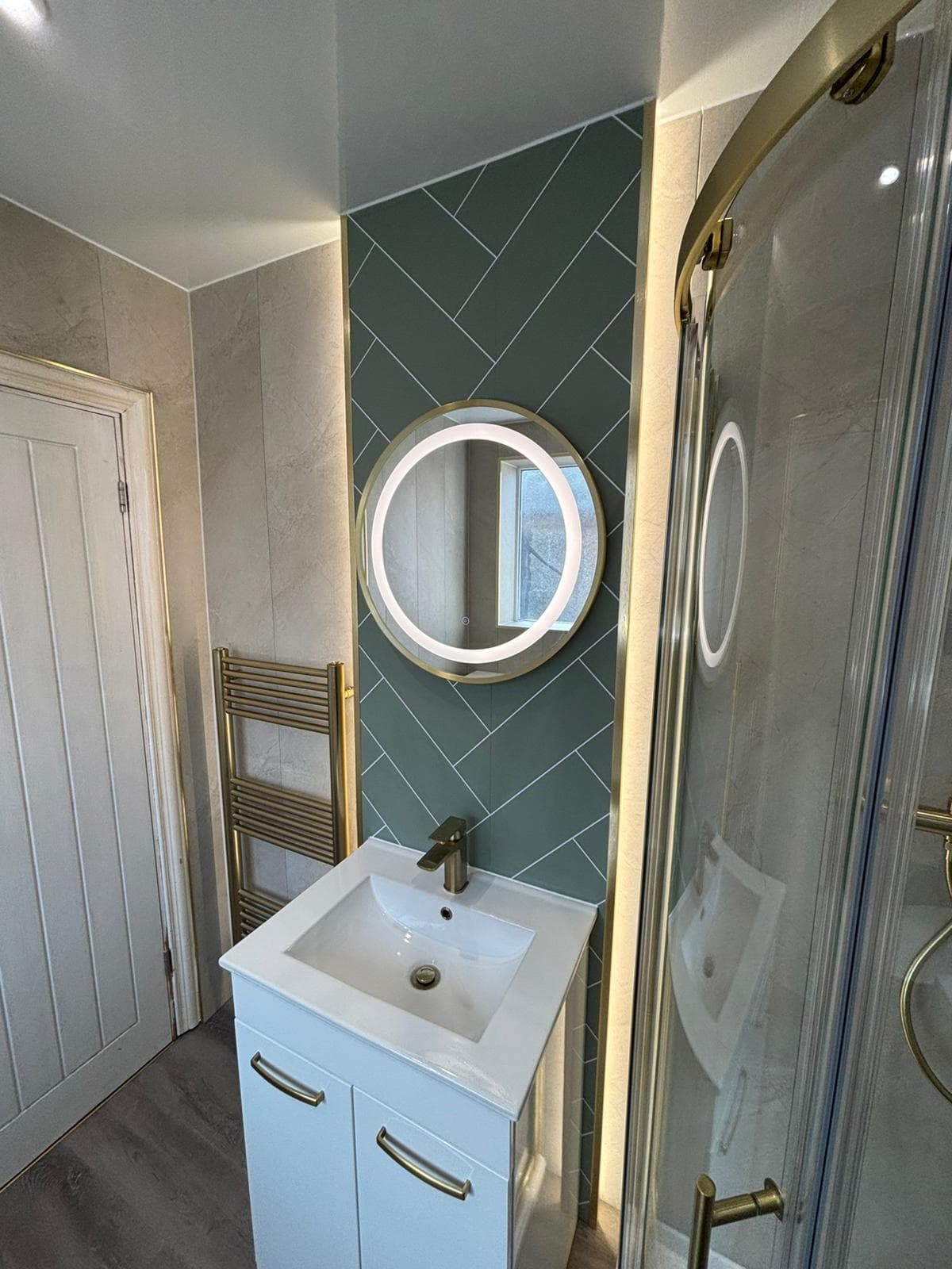 Photo from a completed bathroom installation by Gateshead Bathrooms