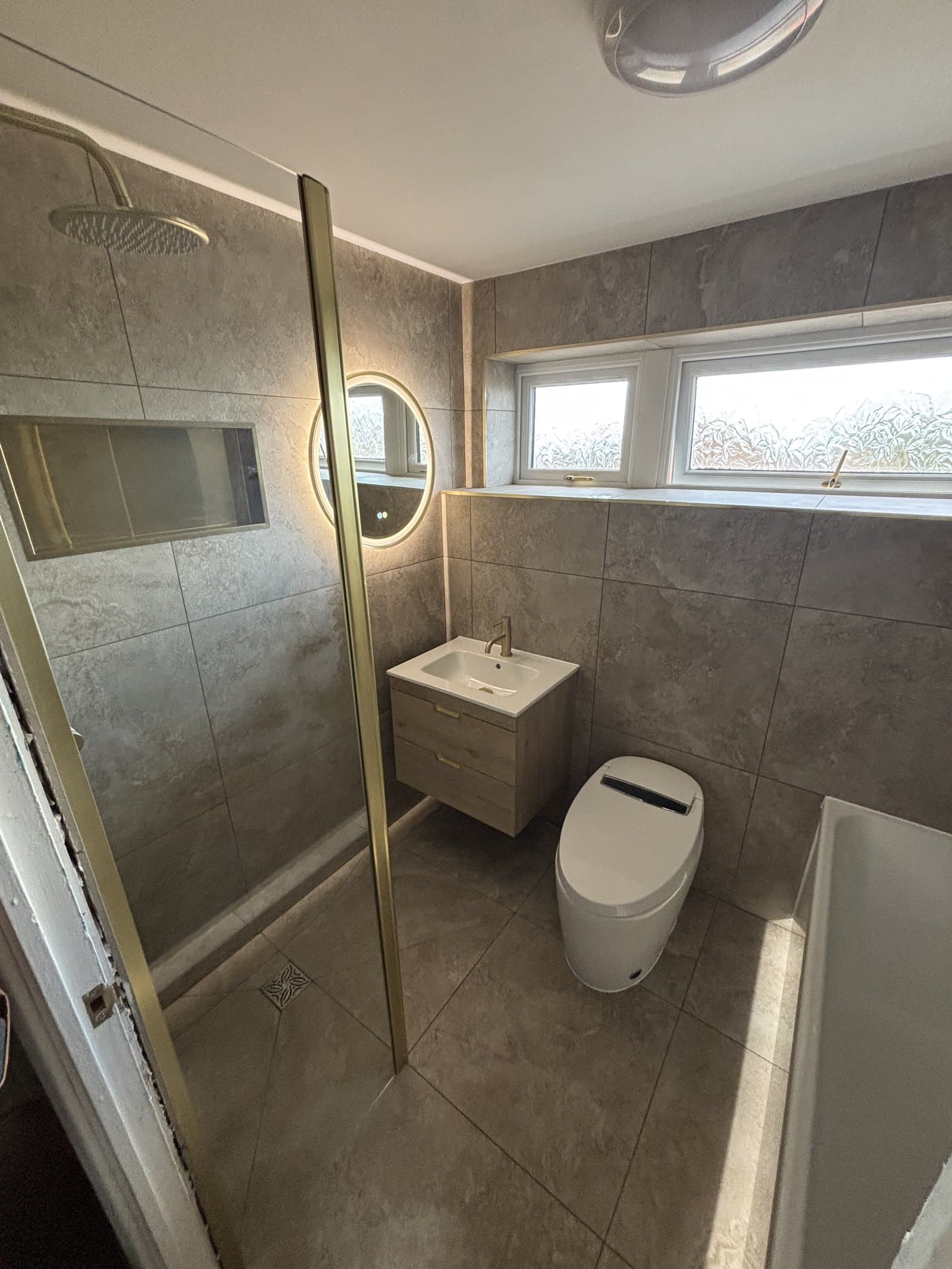 Photo from a completed bathroom installation by Gateshead Bathrooms