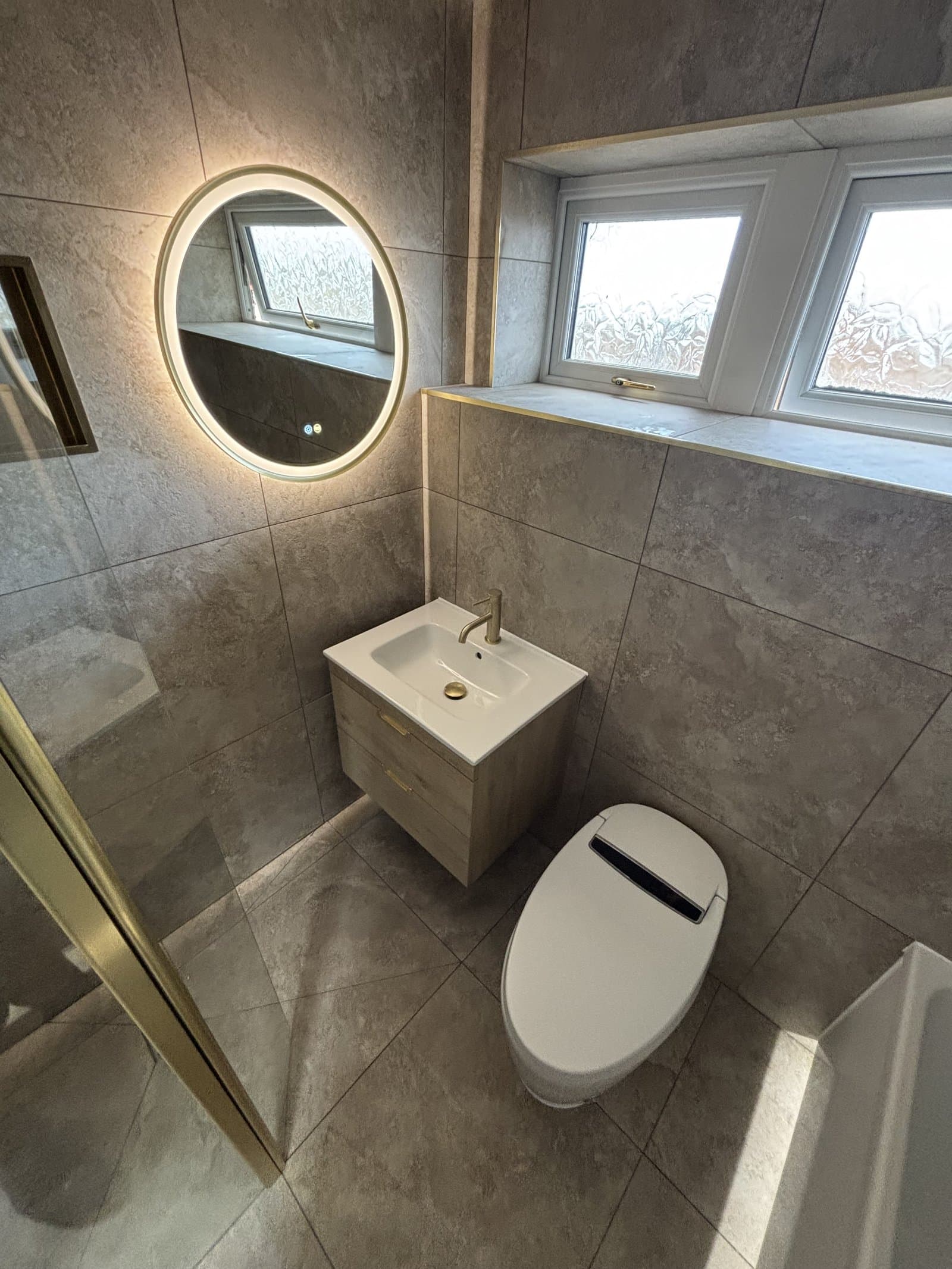 Photo from a completed bathroom installation by Gateshead Bathrooms